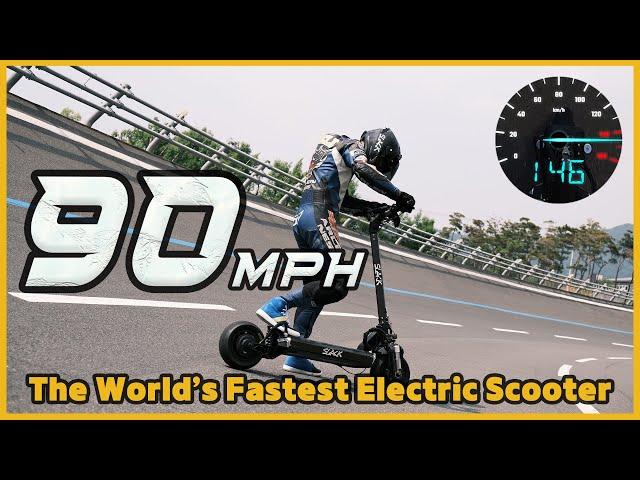 SLACK CORE 920R | The World's Fastest Electric Scooter Over 90mph  (No-cut)