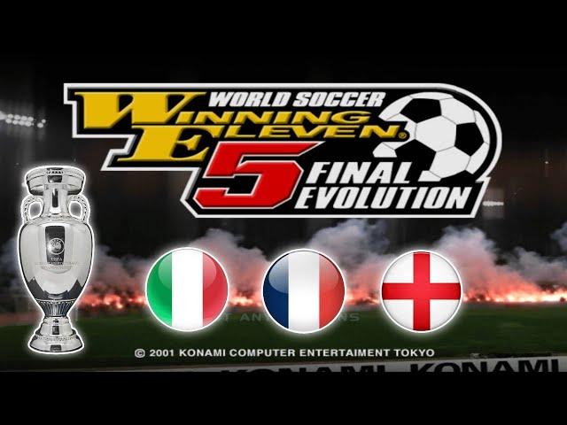 VAMOS POR LOS CLASSIC DE ITALIA, FRANCIA EINGLATERRA EN WINNING ELEVEN 5 | PRO EVOLUTION SOCCER PS2