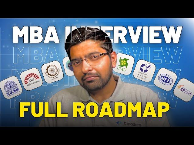 The Only MBA/IIM Interview Roadmap You'd Need | GDPI Prep for 2025