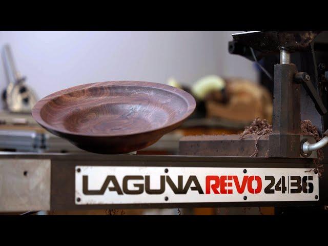 Making a Bowl with my New Laguna Lathe!