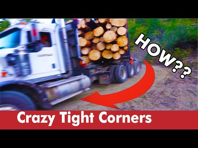 LOGGING TRUCK RIDE ALONG | Thrills in the stunning mountains of Canada