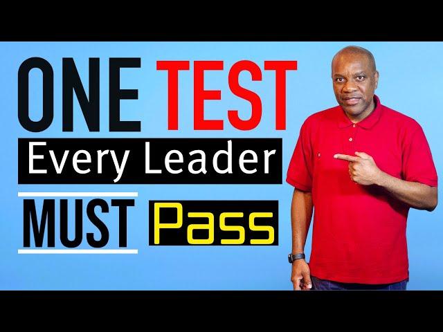 One Universal Vision Test Every Leader Must Pass!