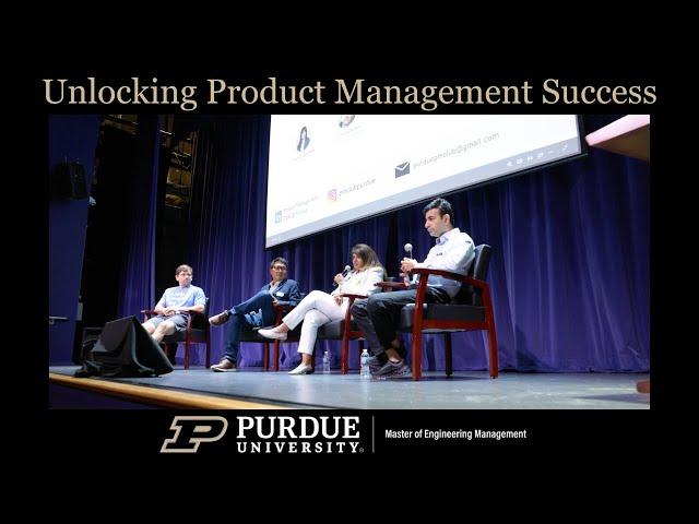 Unlocking Product Management Success with Purdue MEM