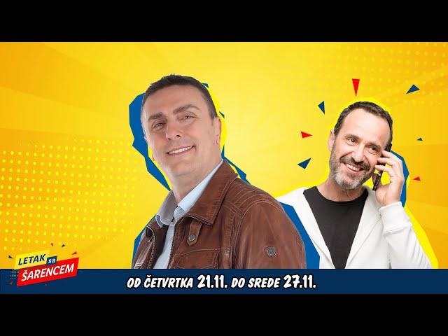 Od četvrtka, 21. novembra│Letak sa Šarencem│Lidl Srbija