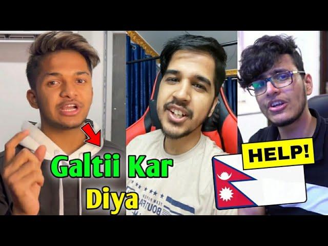 Lokesh Gamer did SHOCKING THING on Live! |NEPAL needs your HELP?! | Desi Gamer, Triggered Insaan