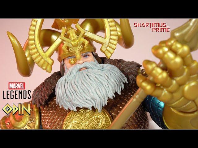 Marvel Legends Odin 2024 Celebrating 85 Years Thor Comic Hasbro Action Figure Review