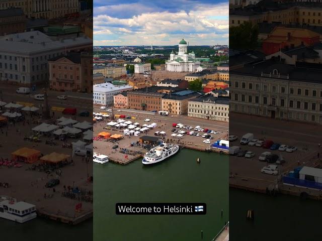 Views from above in #Helsinki, #Finland. #nordictravel #djimavicair2 #dronevideo #finlandtravel