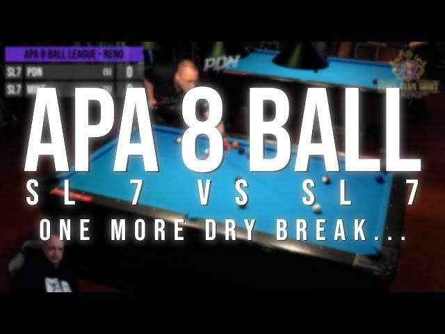 PDN v Mike | 8 Ball Showdown | SL 7 Duel | APA League Night + Commentary