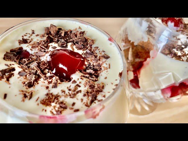 Black Forest Trifle Recipe | Cooking With Hira