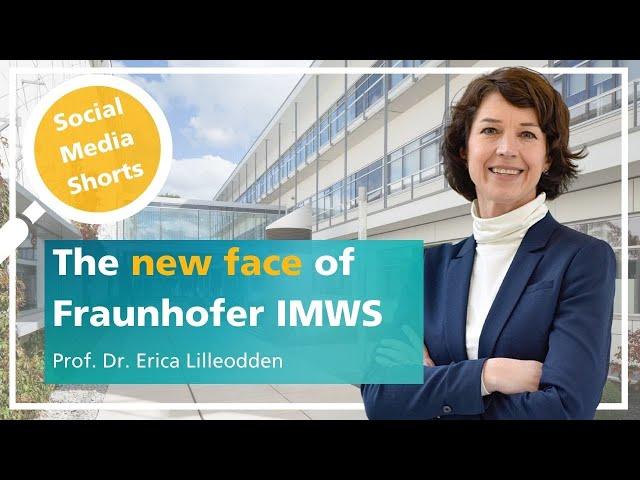 The new face of Fraunhofer IMWS ‍️ | Interview cutout with Director Prof. Dr. Erica Lilleodden