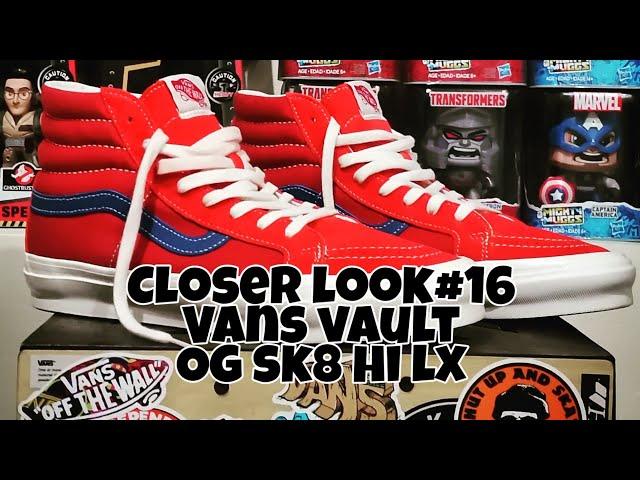 Closer Look #16: Vans Vault OG Sk8-Hi LX (Suede/Canvas)