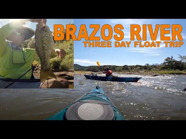 Brazos River 3 Day Fly Fishing Trip - October 2021   20 Mile Float