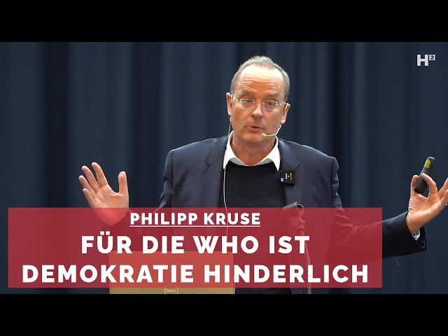  Rechtsanwalt Kruse: «Die WHO-Gesundheitsvorschriften dienen einem kriminellen Programm» 