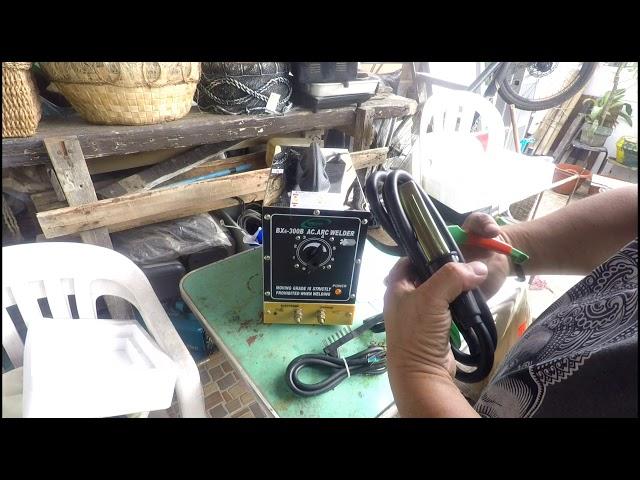 BX6 series 300B AC arc welding machine - UNBOXING AND TESTING (TAGALIZE)