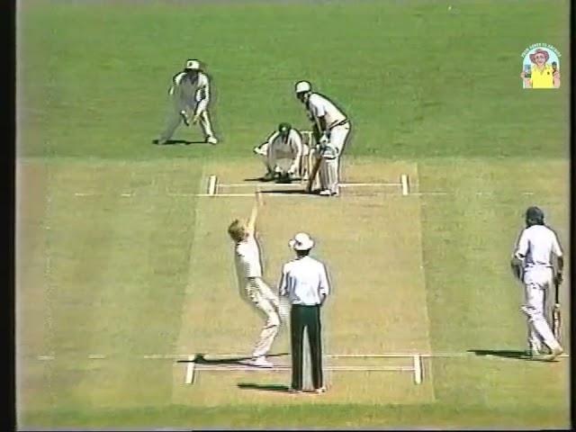 A Javed Miandad masterclass. Back-to-back glorious drives vs Australia 2nd Test Adelaide Jan 1990