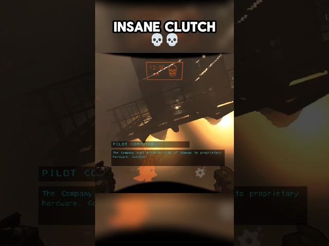 INSANE CLUTCH !! #lethalcompany #lethalcompanygame #gaming