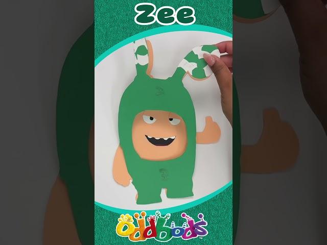 Crafting Oddbod Zee #oddbods