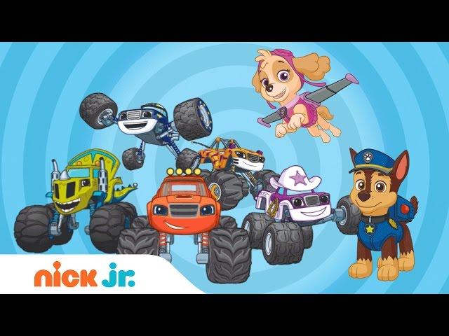 Mix It Up w/ PAW Patrol & Blaze and the Monster Machines | Nick Jr.