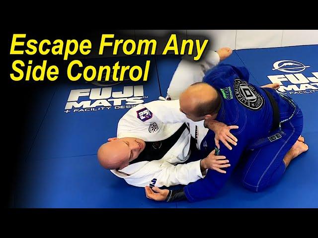 How To Escape From Any Side Control In Jiu Jitsu by Xande Ribeiro