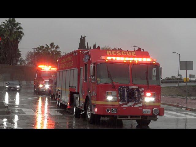 LACoFD USAR Task Force 103 Responding