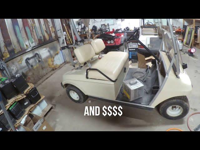 1988 Club Car DS Resistor Cart to Solid State Upgrade