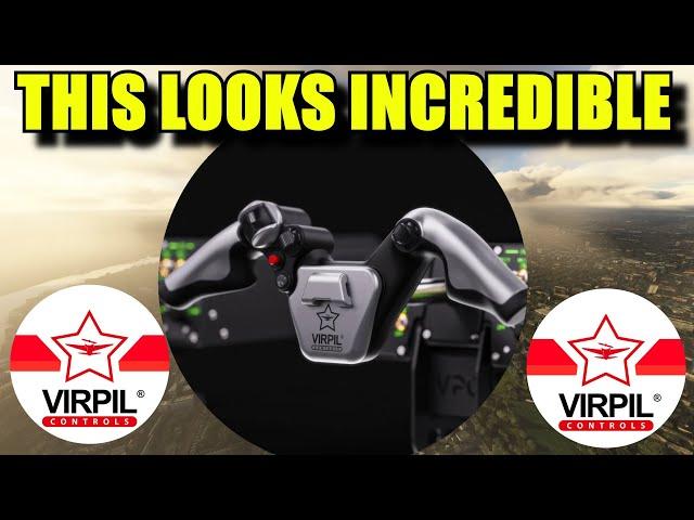 FS2020: The Virpil Advanced Flight Simulator Yoke | Potentially The Most Advanced Flight Yoke Yet!