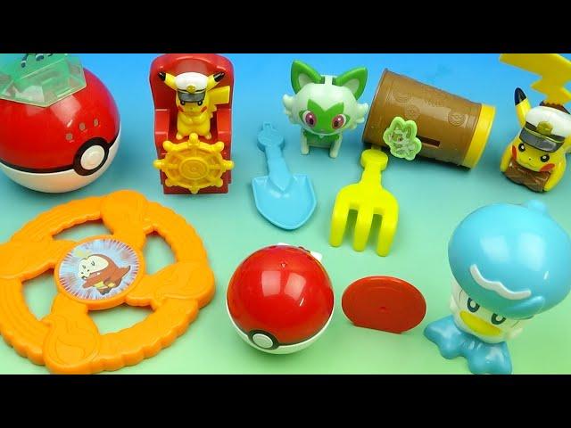 2024 McDONALD'S POKEMON set of 8 HAPPY MEAL COLLECTIBLES VIDEO REVIEW