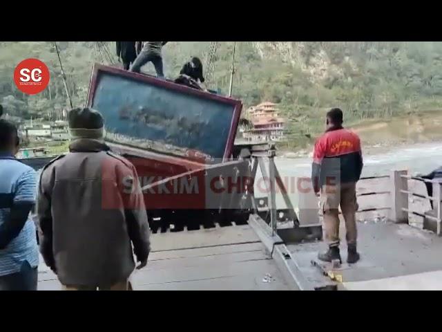 The Dzongu Phidang Bailey Bridge has been damaged, disrupting connectivity to the Dzongu region