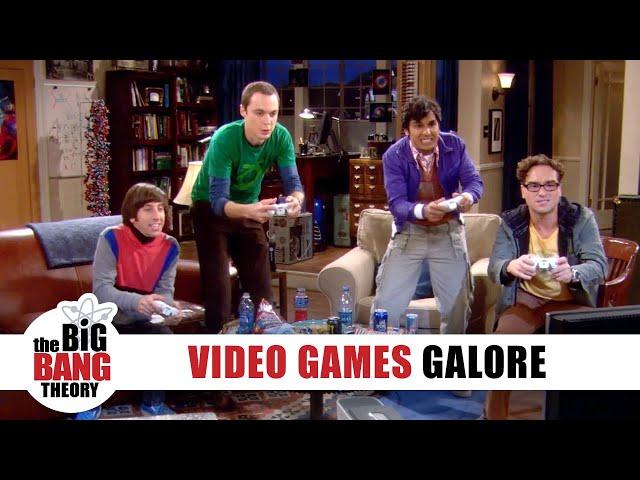 Video Games Galore | The Big Bang Theory