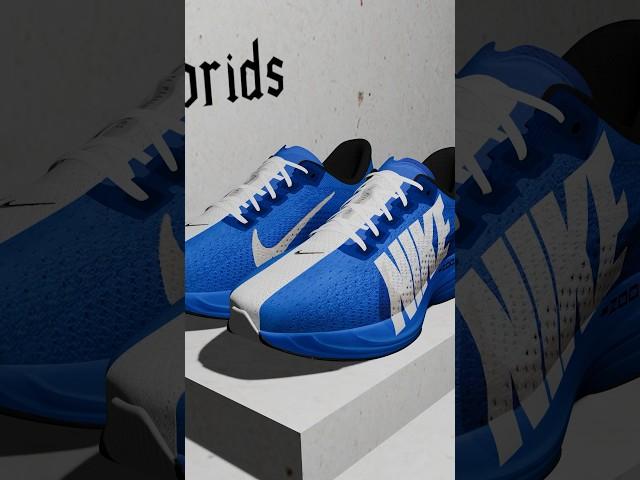 Hybrid Nike Pegasus Plus (White/Blue/Black Color Concept)  #nikepegasusplus #nikepegasus #running