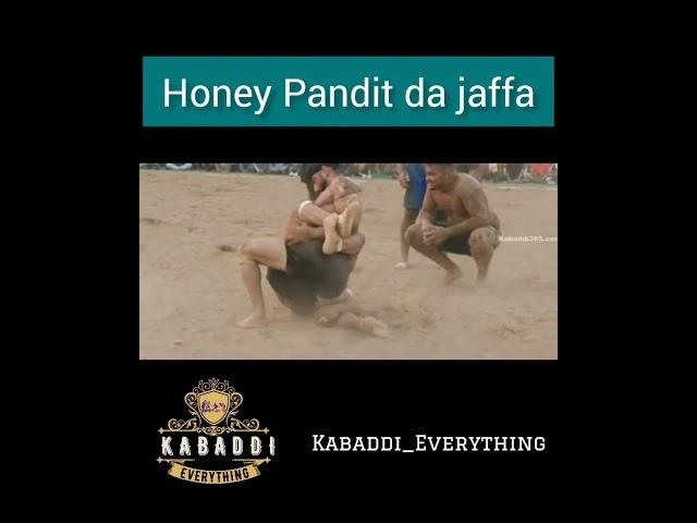 Honey Pandit ne jdho pehli vaar Jaffa laya |International kabaddi player|#honeypandit  #kabaddishort