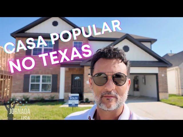 Casa tipo "Minha casa minha vida" no Texas