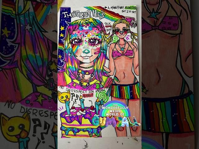 My art has grown with the show 🩷#artist #glowup #art