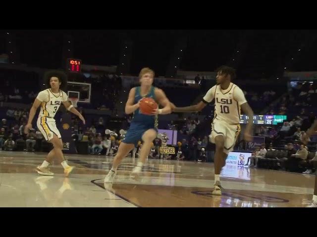 HIGHLIGHTS | LSU MBB vs. Florida Gulf Coast University | 12.8.24