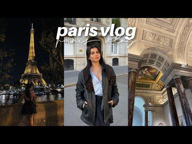 PARIS TRAVEL VLOG | the Louvre, cafes, shopping, etc.