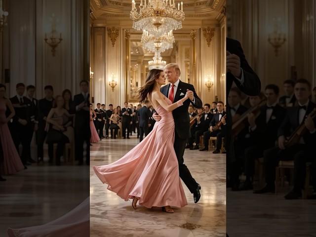 Donald Trump Dances With Melania Trump #trump #donaldtrump #melaniatrump