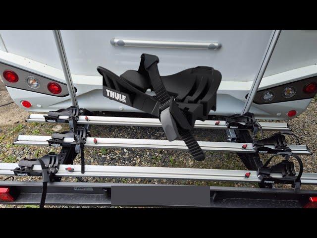 Porte vélo et moto camping-car pour fat bike grosse roue 26x4.0