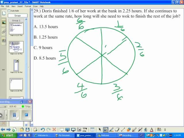 PSSA MAth Grade 7 29b