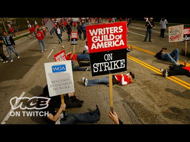 Everything You Need to Know About the Writer's Strike with Michael Jamin | VICE on Twitch