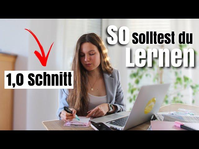 Diese LERNMETHODE wird dein Leben VERÄNDERN.  // Lerntipps