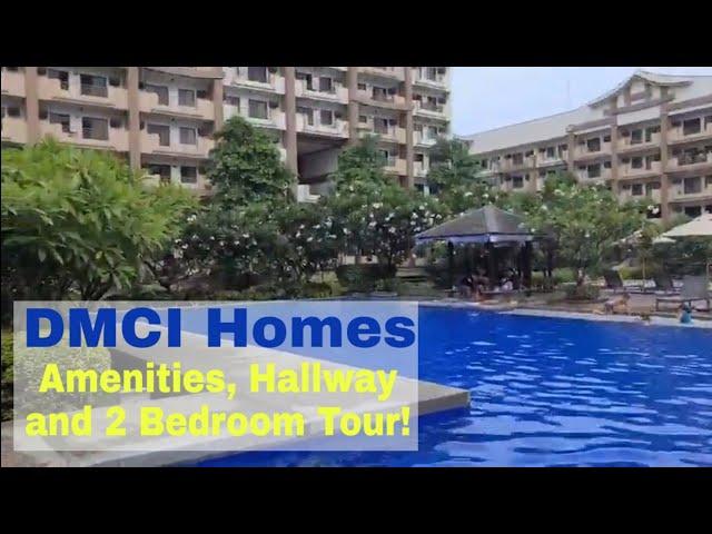 DMCI Homes Project Tour! Resort Type Amenities, Hallway and 2 Bedroom Model Unit!