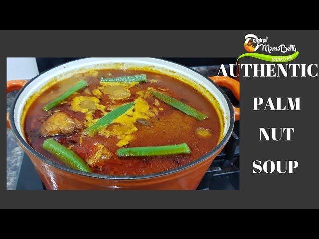 HOW TO MAKE AN AUTHENTIC GHANAIAN PALM NUT SOUP