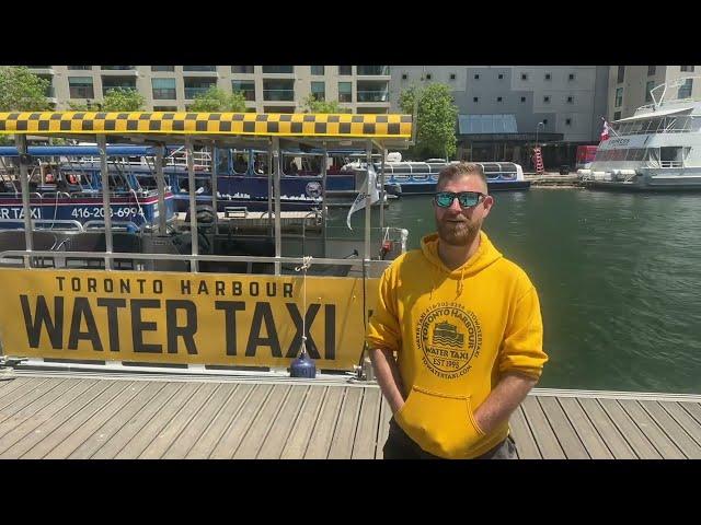 Ugandan ladyPam CHATS ~CAPTAIN OF TORONTO HABOUR WATER TAXI.theBEST OPTION TO GET TO TORONTO ISLANDS