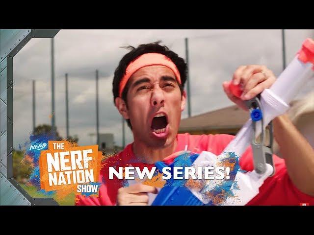 NERF Official | EPIC SUPER SOAKER BATTLE w/ Zach King, VFXBro & Jamie Costa | NERF Nation