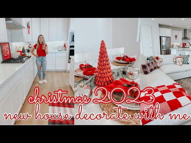  NEW HOUSE CHRISTMAS DECORATE WITH ME 2023 | CHRISTMAS DECORATIONS 2023 | DECORATING FOR CHRISTMAS