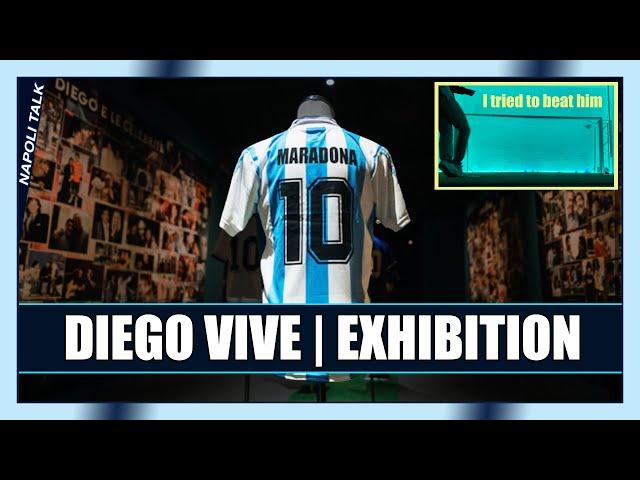 Diego Vive !! I went to a Diego Maradona exhibition