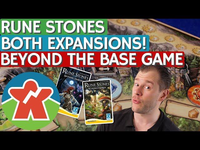 Rune Stones Board Game - Both Expansions Reviewed! - Beyond The Base Game