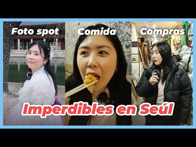 QUÉ DEBES CONOCER en COREA  Gyeongbokgung, Mercado Gwangjang & Mercado Pungmul de Seúl