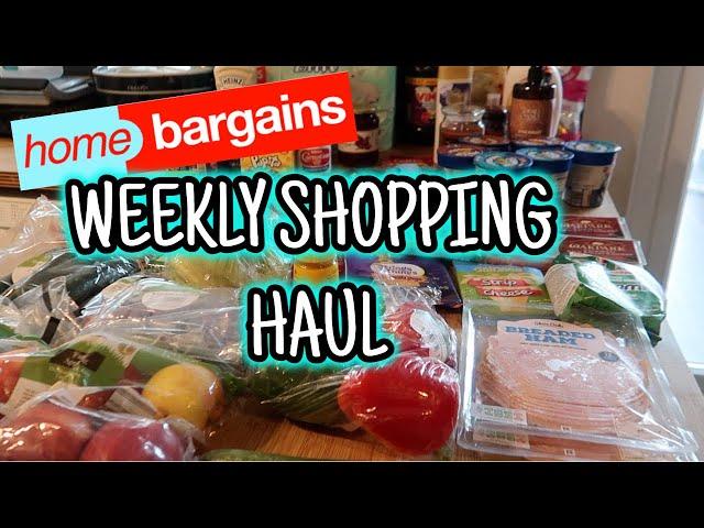 HOME BARGAINS GROCERY HAUL