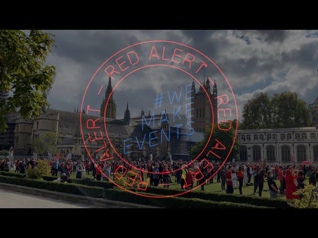 WeMakeEvents - Stand As One - Creative Demonstration. Parliament Square, London 29th of September